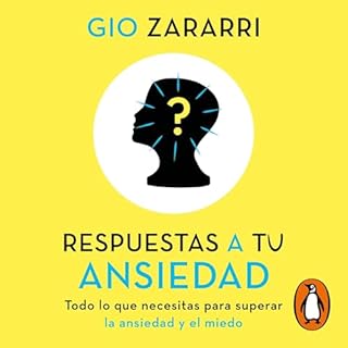 Diseño de la portada del título Respuestas a tu ansiedad