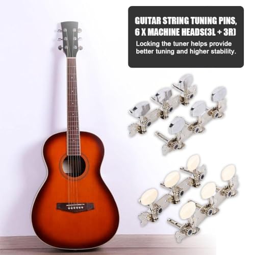 WAXCMXYH Chevilles d’accordage pour cordes de guitare, chevilles d’accordage de guitare classique, jeu de mécaniques d’accordage, cordes de têtes d’accordeur - Les Beatles, Paul McCartney, John Lennon, RIngo Starr, George Harrison WAXCMXYH Chevilles d'accordage pour cordes de guitare, chevilles d'accordage de guitare classique, jeu de mécaniques d'accordage, cordes de têtes d'accordeur – Image 4