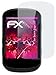 Produktbild atFoliX Glasfolie kompatibel mit Garmin Edge 530 Panzerfolie, 9H Hybrid-Glass FX Schutzpanzer Folie