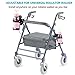 OasisSpace Rollator Cup Holder, Adjustable Universal Size Heavy Duty 360 Degree for Drive Medline Wheelchair Walker Bike