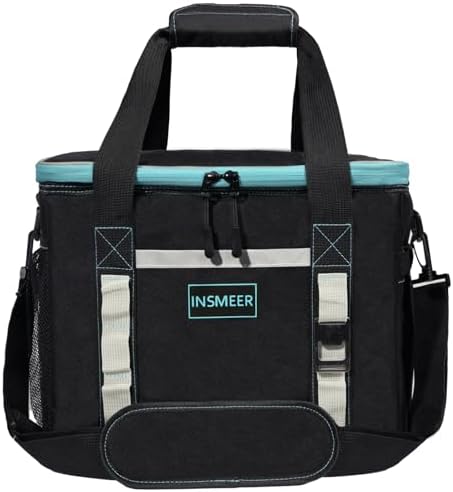 INSMEER Bolsa Térmica 25L/48L Grande, Impermeável, Cooler para Ma...
