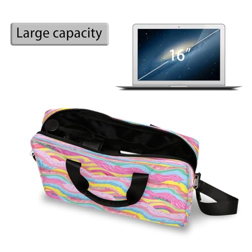 Maletín para laptop unisex 15.6-16 pulgadas resistente al agua miniatura 5
