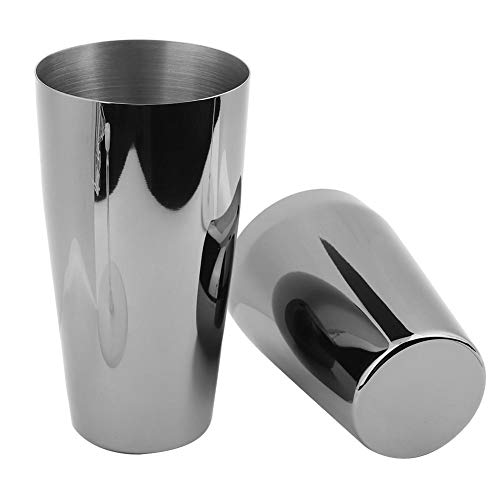 Boston Les shakers, 2pcs bar en acier inoxydable Style Cocktail Shaker Tins Drink Mlange Barman outil pour les barmans professionnels et amateurs Accueil Cocktail