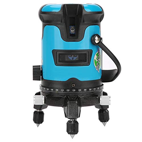 Akozon Nivel Láser Autonivelante Línea Verde 360 grados Vertical Cruz con...