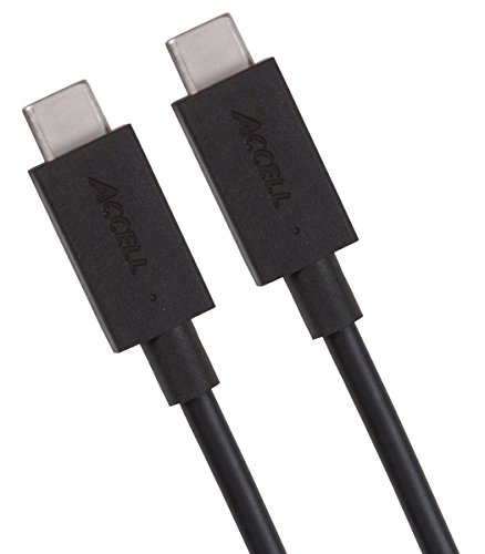 Accell Usb-C To C Cable - Usb-If Certified Superspeed+ Usb 3.1 Gen 2 (10 Gbps) - 2.6 Feet (0.8 Meters) - Retail Box #TOP1