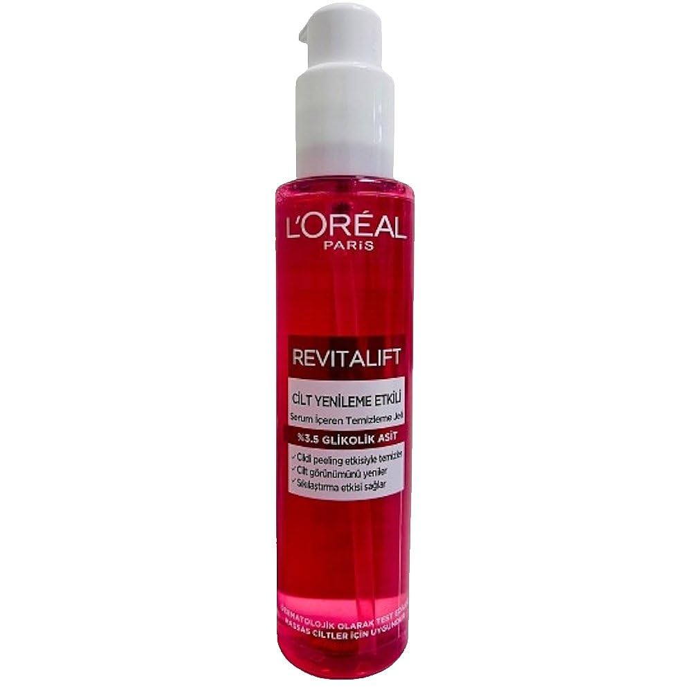 L'Oreal Paris Revitalift Cilt Yenileme Etkili Temizleme Jeli 150ML - Glikolik Asit