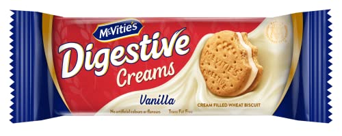 McVities Digestive Creams Vanilla Filled Wheat Biscuit 40g