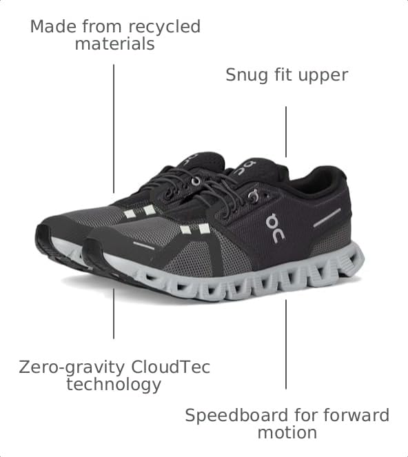Image of On Women's Cloud 5 Waterproof Sneakers