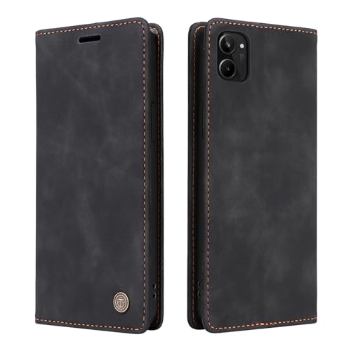 �Ή��@�� for Realme 10 4G �t���b�v�L�b�N�X�^���h�iPU���U�[�j���C�J���J�[�h�X���b�g �E�H���b�g�X�^�C���ی�P�[�X Black