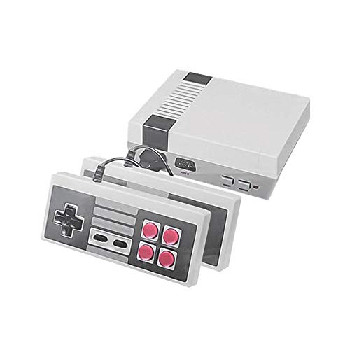 JHKGY Console per Giochi Classici, Retro Mini Console NES, 620 Console di Videogiochi retrò Mini NES Classic Games (Cavo di Uscita AV), Due Maniglie di Comando, Portarti Felici Ricordi D'infanzia