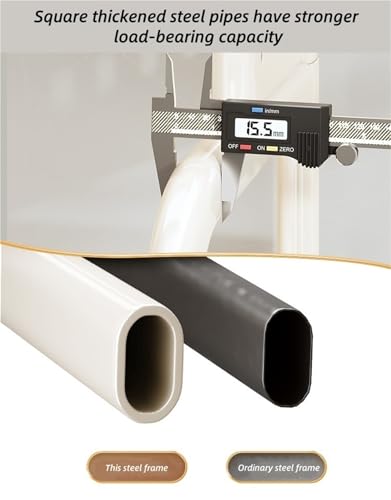 Étagère rangement toilettes anti-désordre support ajustable noir - 4