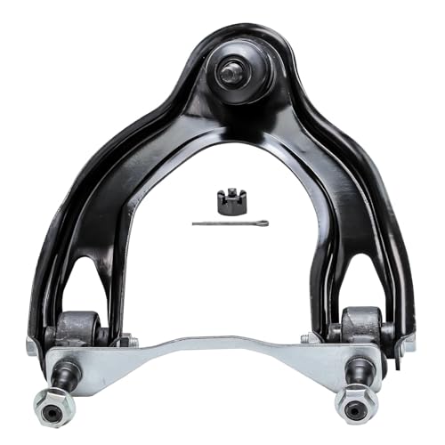 Image of Detroit Axle - 8pc Front End Kit for 1994-2001 Acura Integra 1992-1995 Honda Civic 1993-1997 Civic Del Sol, Upper Control Arms Ball Joints Sway Bar Links Outer Tie Rod Ends Replacement