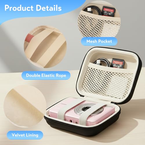 Funda rígida para cámara digital CVVD, negra, compacta miniatura 5