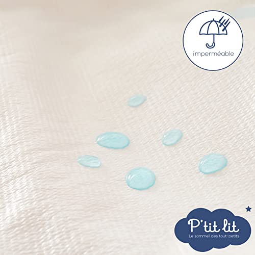Matelas bébé indispensable 60x120 cm climatisé avec alèse étanche - 7