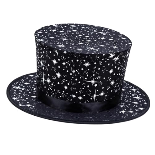 Gorro mágico plegable de 14x33.5 cm accesorio de escenario infantil fácil de abrir