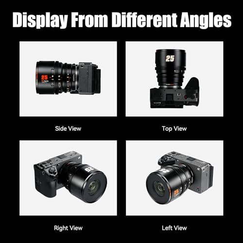 'Lente 7Artisans T2.1 25mm S35 para Canon RF-S - Compatible Red Komodo, C70, R7, R50, R25' - Fernando Cortés 'Lente 7Artisans T2.1 25mm S35 para Canon RF-S - Compatible Red Komodo, C70, R7, R50, R25' - Fernando Cortés