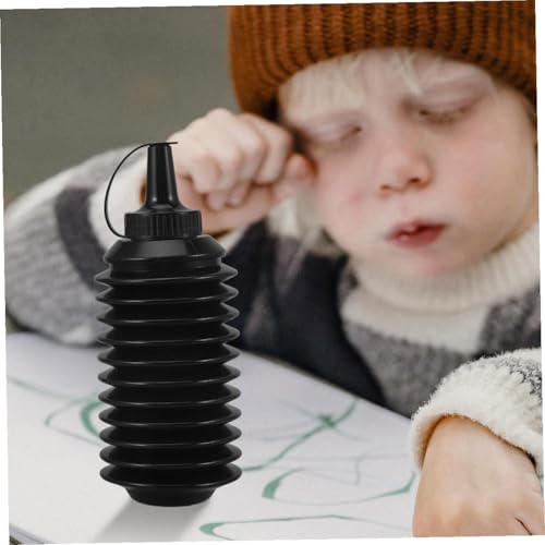 Image of Vaguelly Foldable Compression Bottle Toy Bead Holder 600Ml Portable Storage Container with Cap for Diy Beading Crafts and Preschool Sensory Play