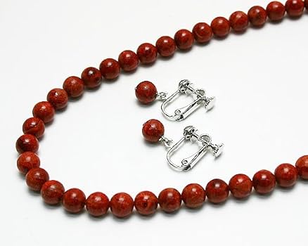 ♡アクセサリーなど 珊瑚 パール 民族 ネックレス リング シルバー 赤珊瑚 両吊 ネックレス シルバー925 | クラウドジュエリー(Cloud