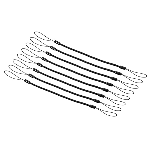 Spirale en plastique extensible PATIKIL anti-perte avec sangle à ressort