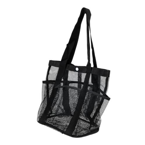 Holibanna Bolsa de Malla Grande para Playa con Múltiples Bolsa de Aseo y Viaje Gran Capacidad para Juguetes y Artículos de Tocador para Camping y Actividades al Aire