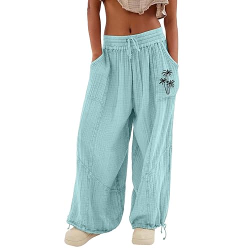Pantalon cargo pour femme fluide et léger idéal pour vos journées de loisirs et escapades