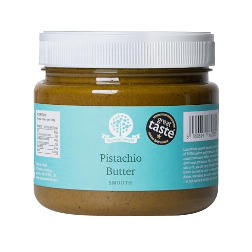 Beurre de pistache pur 1kg pâte à tartiner onctuosité naturelle Nutural World