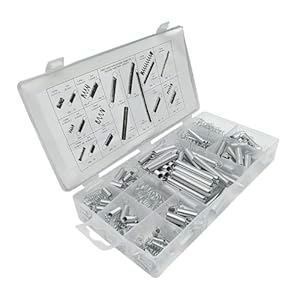 Multifunctionele 200 stks Spring Set Uitgebreide 200 stks Spring Set Essentiële Lente Assortiment voor Onderhoud & Crafting
