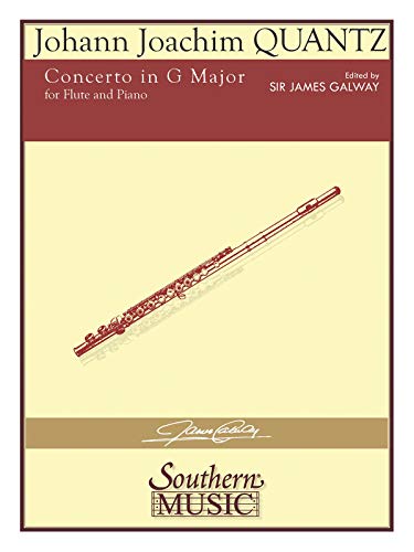Concerto in G Major: for Flute and Piano