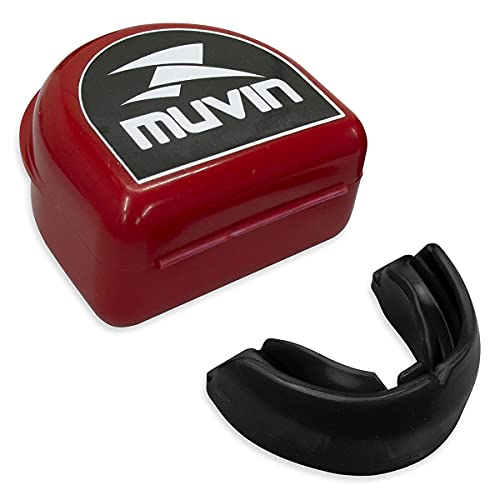 Kit Bandagem Elástica 5m com Fechamento em Fecho de Contato e Alça para Polegar + Protetor Bucal Pro