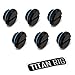 XSPC G1/4" Plug V2, Matte Black, 6-pack