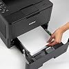 Brother HL-L6200DW Wireless Monochrome Single-Function Laser Printer - Print only - 48 ppm, 1200 x 1200 dpi, Auto Duplex Printing, 8.5 x 14, 256MB Memory, 520 Sheet, Ethernet