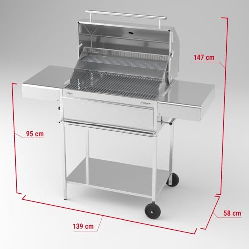 Schickling Holzkohlegrill Walter XL Classic für BBQ-Fans