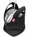 Waterproof Lunch Bag Double Layer Leakproof Neoprene Insulated Lunch Bag Freezable Black Reusable Thermal Lunch Cooler Tote Lunch Box for Boys Men Women Adult Kids for Work Outdoor