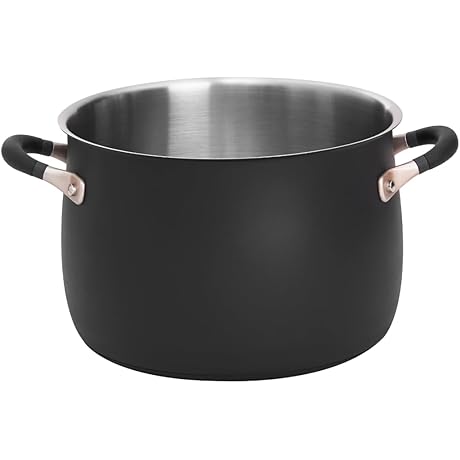Meyer Cookware 8-Quart Stainless Steel Stockpot with Lid