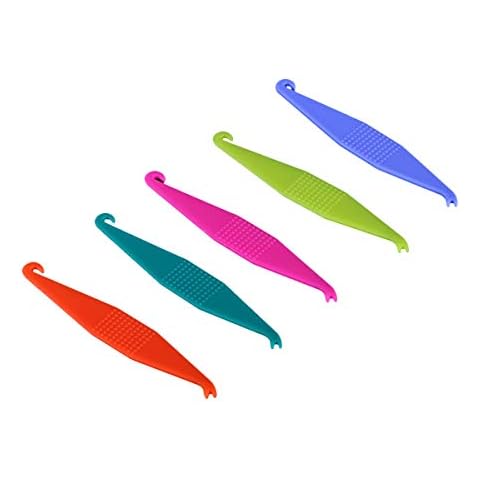 Healifty 10pcs kieferorthopädische elastische Gummiband Entferner elastische Placer-Klammer Retriever (sortierte Farbe) Cover