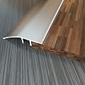 Aluminum Floor Transition Threshold Strip, Door/Carpet/Tile/Threshold Reducer, Doorway Edge Trim for Laminate Floor Mat Carpet and Vinyl Tile (Silver, 36Inch)
