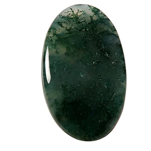 Cabochon ovale en pierre précieuse naturelle de 37,2 carats taillé en vrac réf Ox80