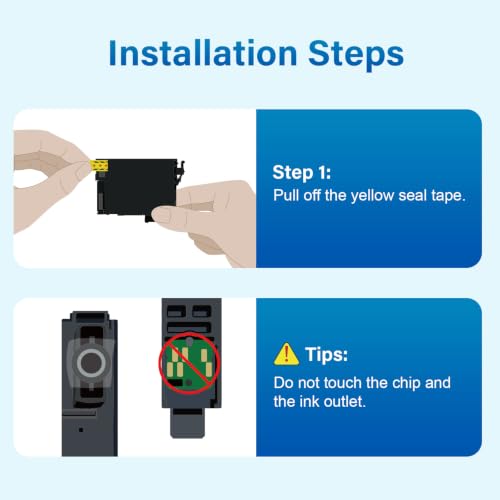Image of Remanufactured Replacement for 702XL WF-3720 Ink Cartridges Combo Pack