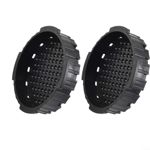 Coffee Filter Cap For Aeropress Coffee And Espresso Maker, Espresso Replacement Part, Black Plastic Accessory(2 pack)