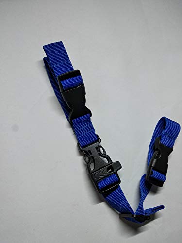 Backpack Chest Strap- Nylon - Adjustable Universal (blue)3