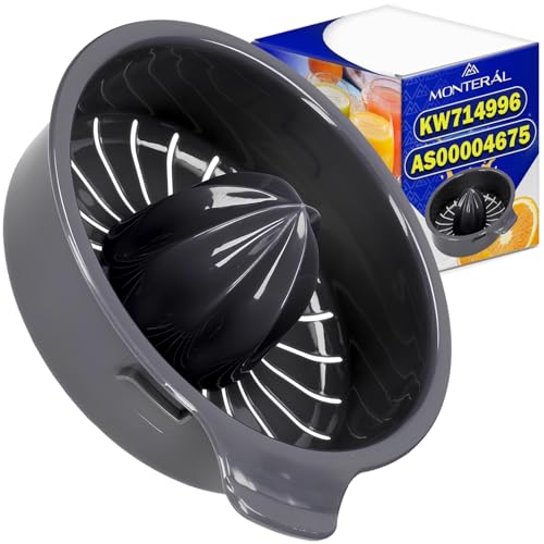 MONTERAL Pressa Agrume per Robot da Cucina con Codice Originale AS00004675 KW714996 per Kenwood - Garanzia di 10 Anni