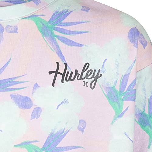 Sweat Fille Hurley Hrlg Printed Crew Neck imprimé confortable pour enfants - 2