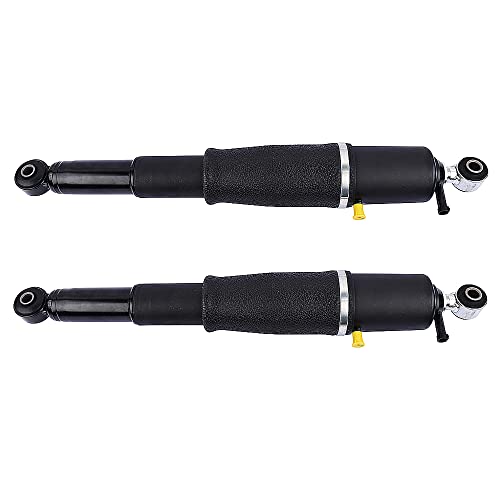 TEKKOAUTO Pair Rear Air Ride Suspension Shocks Replacement for Cadillac Escalade GMC Yukon XL Chevy Avalanche 1500 Suburban 1500 Tahoe 1500 2000-2014 25979391 25979394
