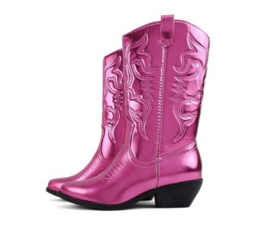Image of Soda Women's Rodeo Western Pointed Toe Cowboy Boots