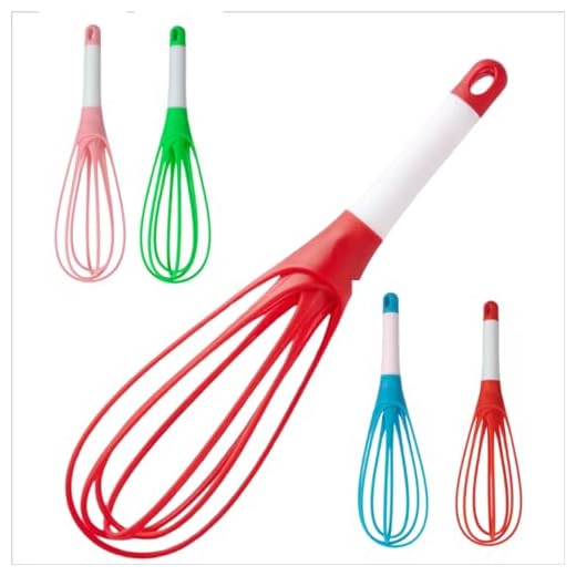 Batedor Fuê Fuet de Plástico Retrátil 2 em 1 Colher para Mexer e Batedor Misturar Alimentos Líquidos e Pastoso Não Arranha Vasilhas e Panelas Ovos Clara massas Cozinha Entregue por Kiston (ROSA)