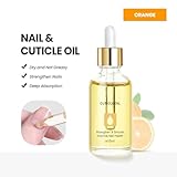 15ml Nail Cuticle Oil with Organic Jojoba & Vitamin E B, Strengthens Nails, Moisturizes Dry Rough Cuticles, Prevents Hangnails & Chapped Skin, Fast Absorbing Dropper, Nourishes & Repairs Nails - Image 2