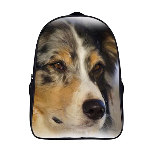 Rucksack Australian Shepherd grand sac à dos enfant et adulte pour la rentrée