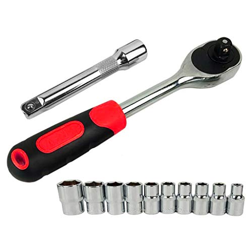 gazechimp Conjunto de Chave de Fenda de Precisão de 12 Peças, Chave Catraca de Liberação Rápida, Fer