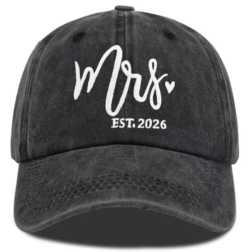Bridal Shower Gifts for Bride to Be Mrs Wedding Bachelorette Party Anniversary Honeymoon Marriage Gifts for Mrs Hat 2026