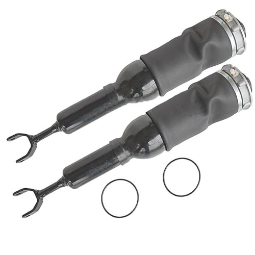 SIMICASE Amortisseur d'air pour A6 C5 4Z7616051B 4Z7413031 4Z7698507 4Z7413031A 2 Pièces Amortisseur Jambe Suspension Pneumatique Avant Ressort Pneumatique Amortisseur Suspension